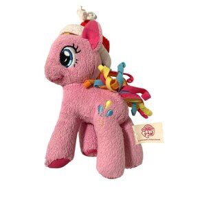 My Little Pony Pink Pinkie Pie Plush with Santa hat Stuffed Animal Doll Toy Ball